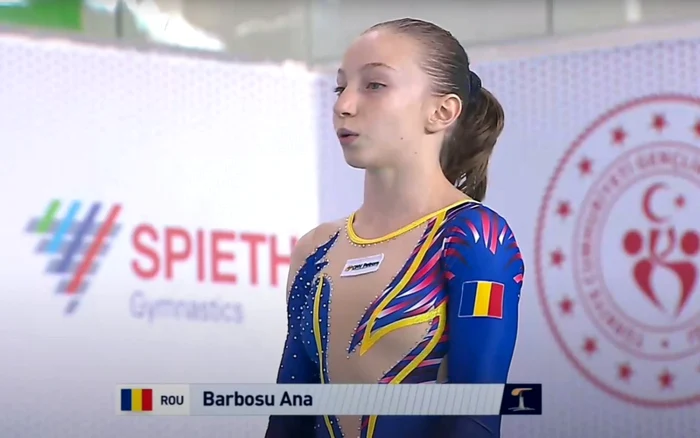 Gimnasta Ana Barbosu captura YouTube