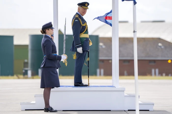 Regele Charles, vizită la RAF Lossiemouth, Scoția, Profimedia (5) jpg