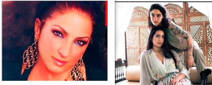 Gloria (stânga), fiica și iubita ei, în dreaptaFoto: Instagram