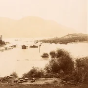 Porțile de Fier. Foto Geza Hutterer (1864 1917)  Museum of Architecture at Berlin Institute of Technology, Germania