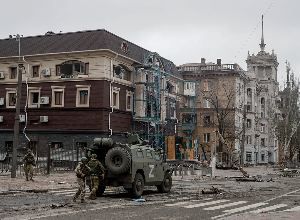 Mare parte din Mariupol  este sub control rusesc 