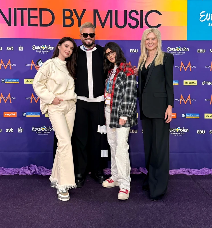 Designerul vestimentar face parte din delegația Top Line România, alături de Diana Baicu, Daiana Anghel și Marisa Paloma