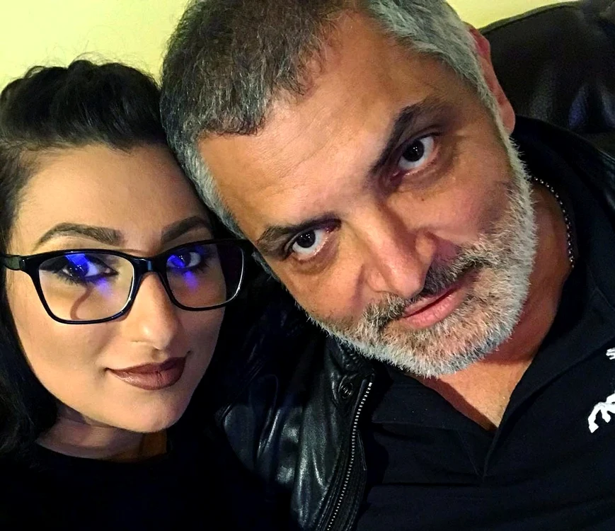 
    Damian Drăghici și logodnica lui, Cristina Stroefoto: arhivă personală  