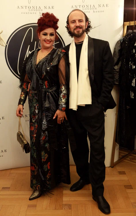 Rona Hartner și Herve Camilleri, la evenimentul monden de luni seara