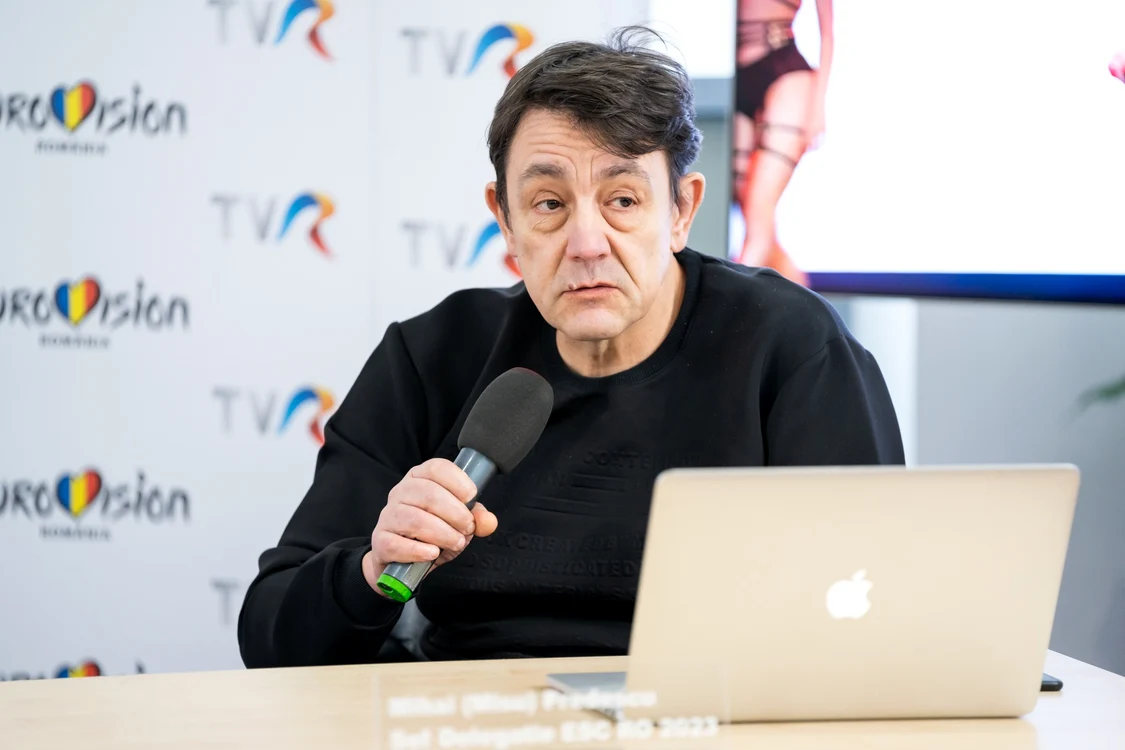 Mihai Predescu, șeful delegației României la Eurovision 2023 FOTO TVR