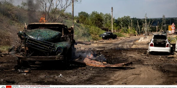 Război în Ucraina - ziua 98 - Lugansk - 1 iun 2022 / FOTO Profimedia