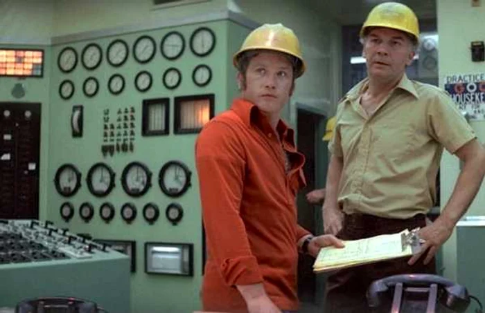 Richard Dreyfuss şi Gene Dynarski, în „Close Encounters of the Third Kind“ (1977)
