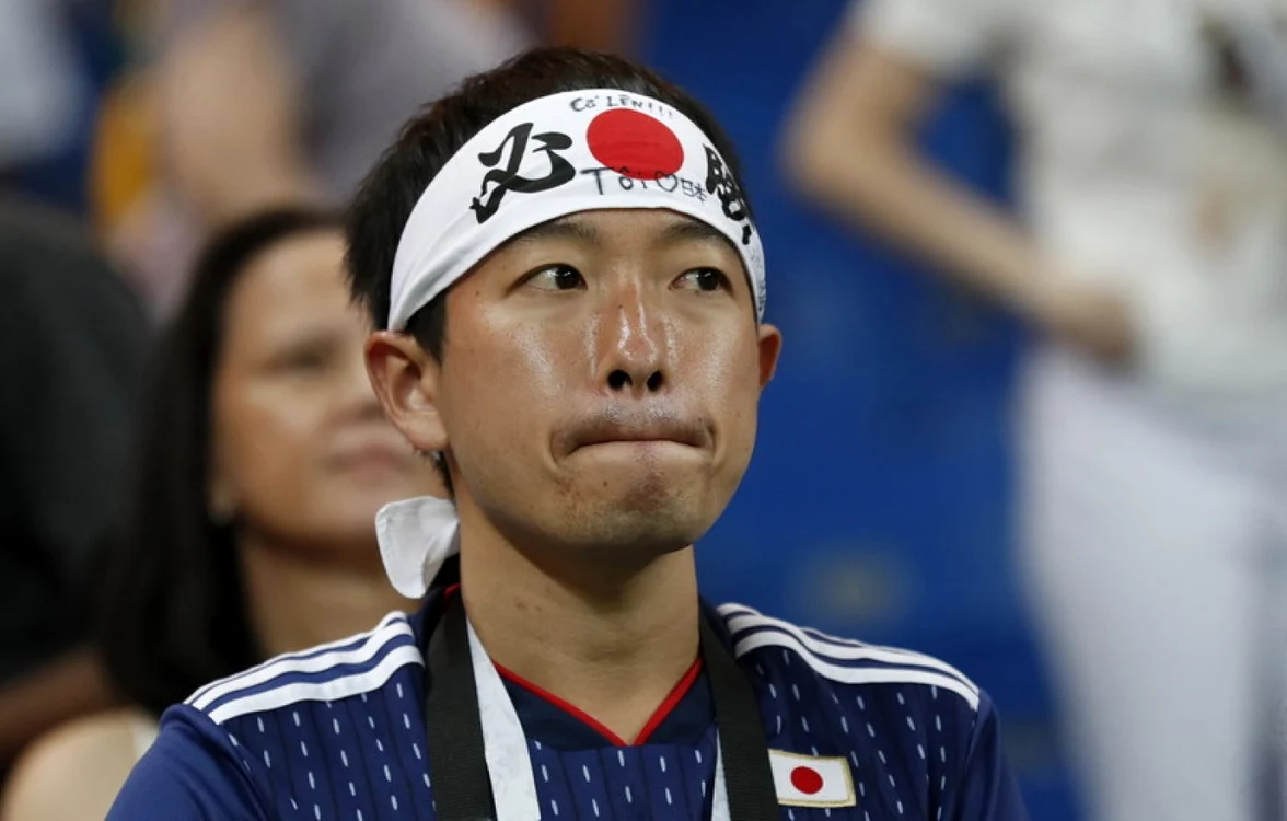 Fan Japonia FOTO EPA-EFE