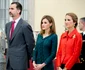 Regele Felipe, Regina Letizia și Infanta Elena 