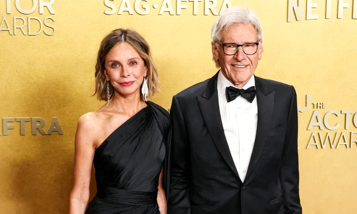 Calista Flockhart și Harrison Ford  foto   Profimedia jpg