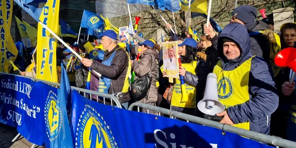 Protest Federația Solidaritatea Sanitara foto Facebook jpg