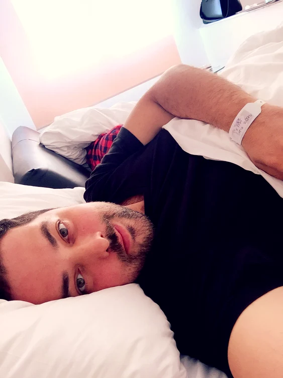 
    Tudor de la Fly Project, pe patul de spitalfoto: arhiva personală  