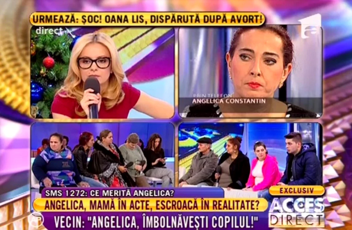 Angelica Constantin și concubinul ei au declarat că nu îi cunosc pe protestatari