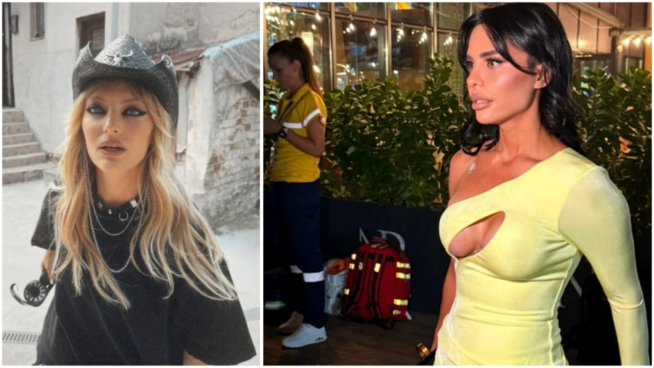 Delia Matache și Andreea Popescu. 