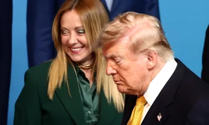 Meloni și Trump la Summitul NATO de la Ankara FOTO AFP