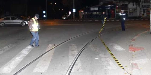 Polițistul a fugit de la locul accidentului