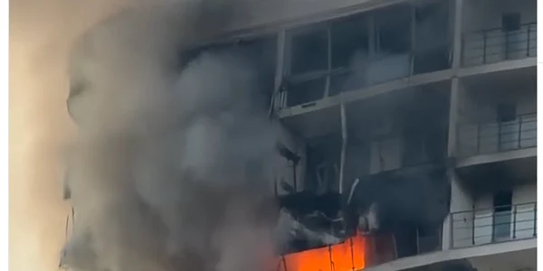 apartament distrus in Odesa Captura Instagram png