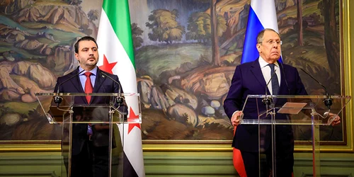 Assaad al Shaibani și Serghei Lavrov la Moscova foto x png