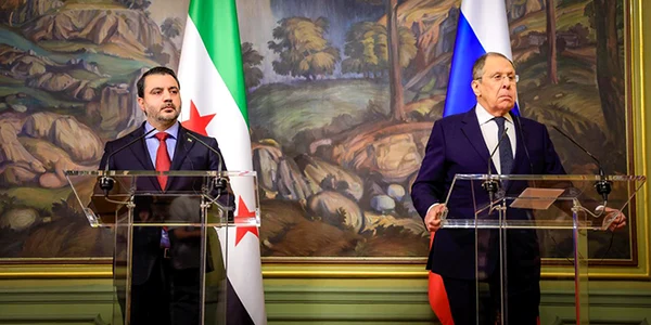 Assaad al Shaibani și Serghei Lavrov la Moscova foto x png