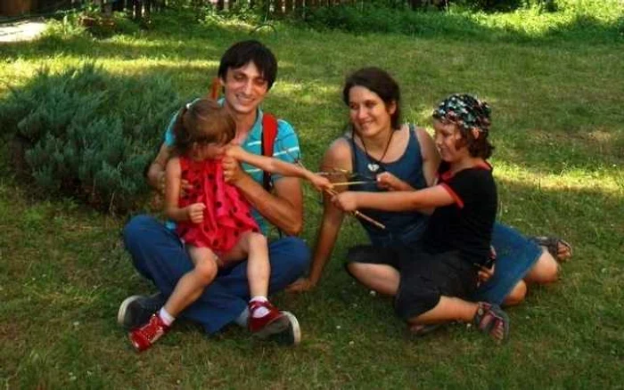 Iris Infinity, Dani, Coralia şi Ocean Nadir - o familie aparte FOTO Arhivă personală