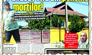 Click! v a prezentat  la 1 iunie povestea  poştaşului care a  luat bani frumoşi  de  pe urma a patru pen  sionari decedaţi   Factorul poştal  Alexandru Dinu a  reuşit să şi facă vilă jpeg