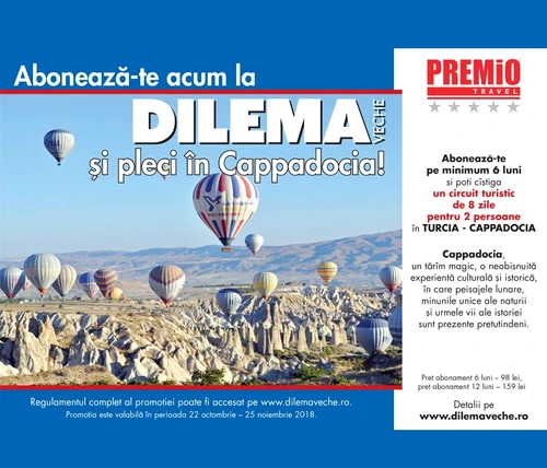 Regulament de participare  „Abonează te la Dilema veche şi pleci în Cappadocia!” jpeg