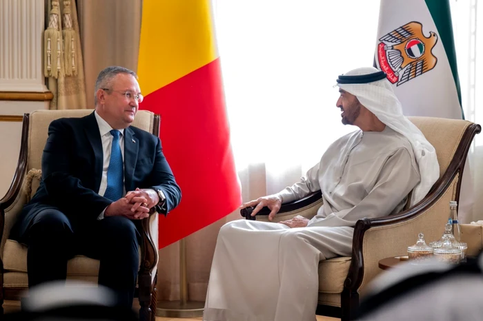 Premierul României şi preşedintele Emiratelor Arabe Unite FOTO Guvernul României