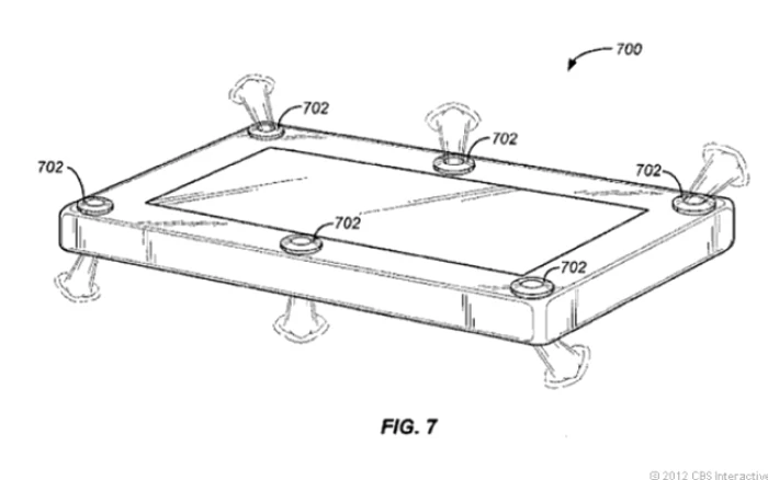 O imagine a schiţei depuse de Amazon la biroul de patente FOTO Amazon