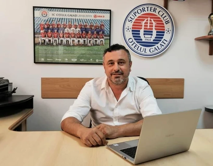 Cristi Munteanu, preşedintele Oţelului, a tras o spaimă bună. Foto Facebook/Cristi Munteanu