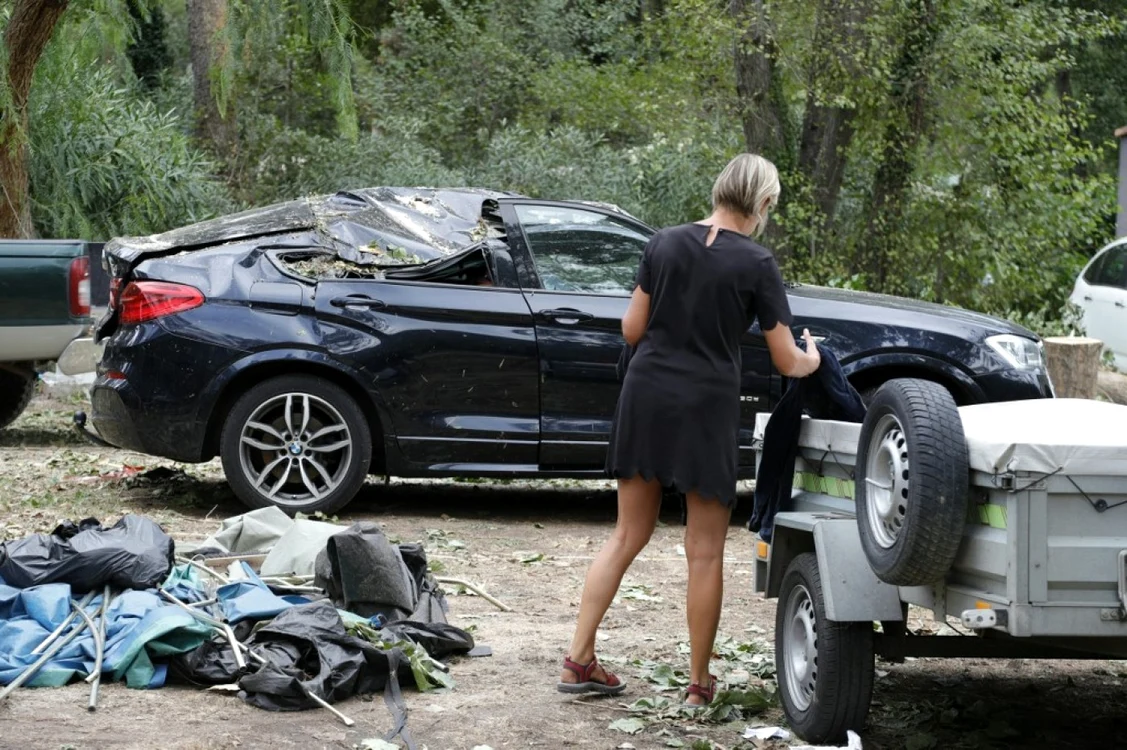 Furtună în Corsica FOTO AFP
