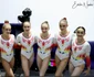 Gimnastele românce la Antwerp. FOTO: Emilia Nicolae, Federația Româna de Gimnastică