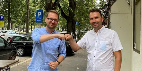 Dominic Fritz si Catalin Drula