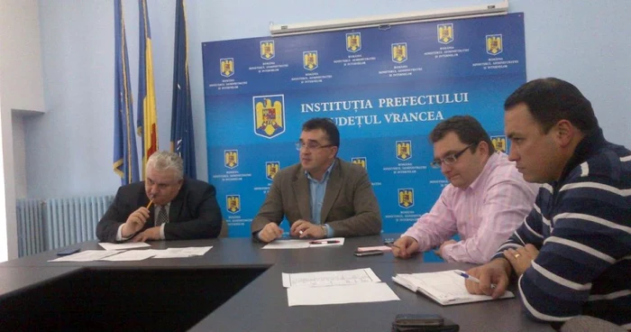 Marian Oprişan a convocat comandamentul de iarnă Foto: CJ Vrancea