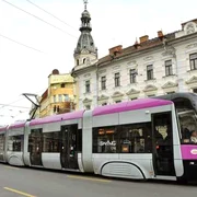 tramvai mov cluj foto;