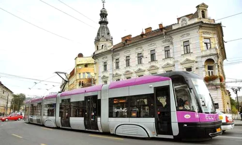 tramvai mov cluj foto;