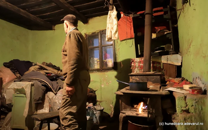 În casa lui Longhin. Foto: Daniel Guță