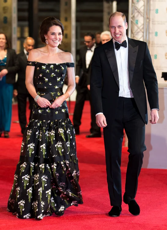 Kate Middleton și prințul William, la Premiile BAFTA 2017