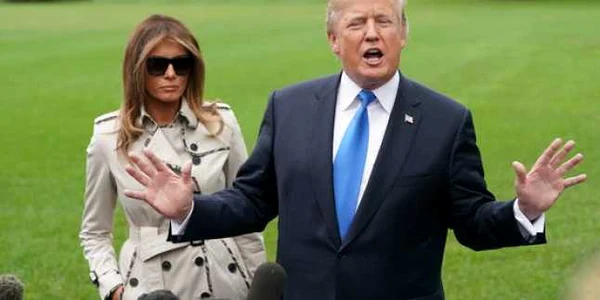 melania si donald trump