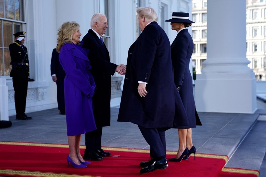 Ce și-au spus Donald Trump și Joe Biden când s-au întâlnit la Casa Albă, înainte de ceremonia de învestire