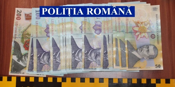Bani gasiti in casa unui barbat acuzat de inselaciune