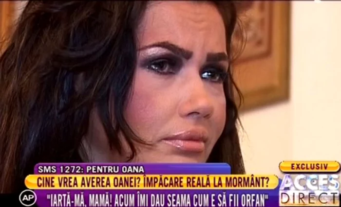 Oana Zăvoranu a trecut prin clipe dureroase, de când mama ei a încetat din viaţă