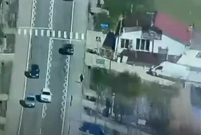 depăşire neregulamentară captură video Poliţia Română jpg