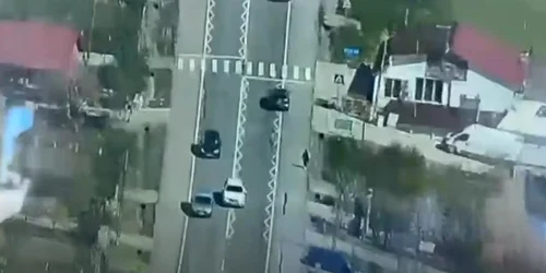 depăşire neregulamentară captură video Poliţia Română jpg
