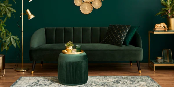 Decorațiuni interioare - camera verde - canapea FOTO Shutterstock 