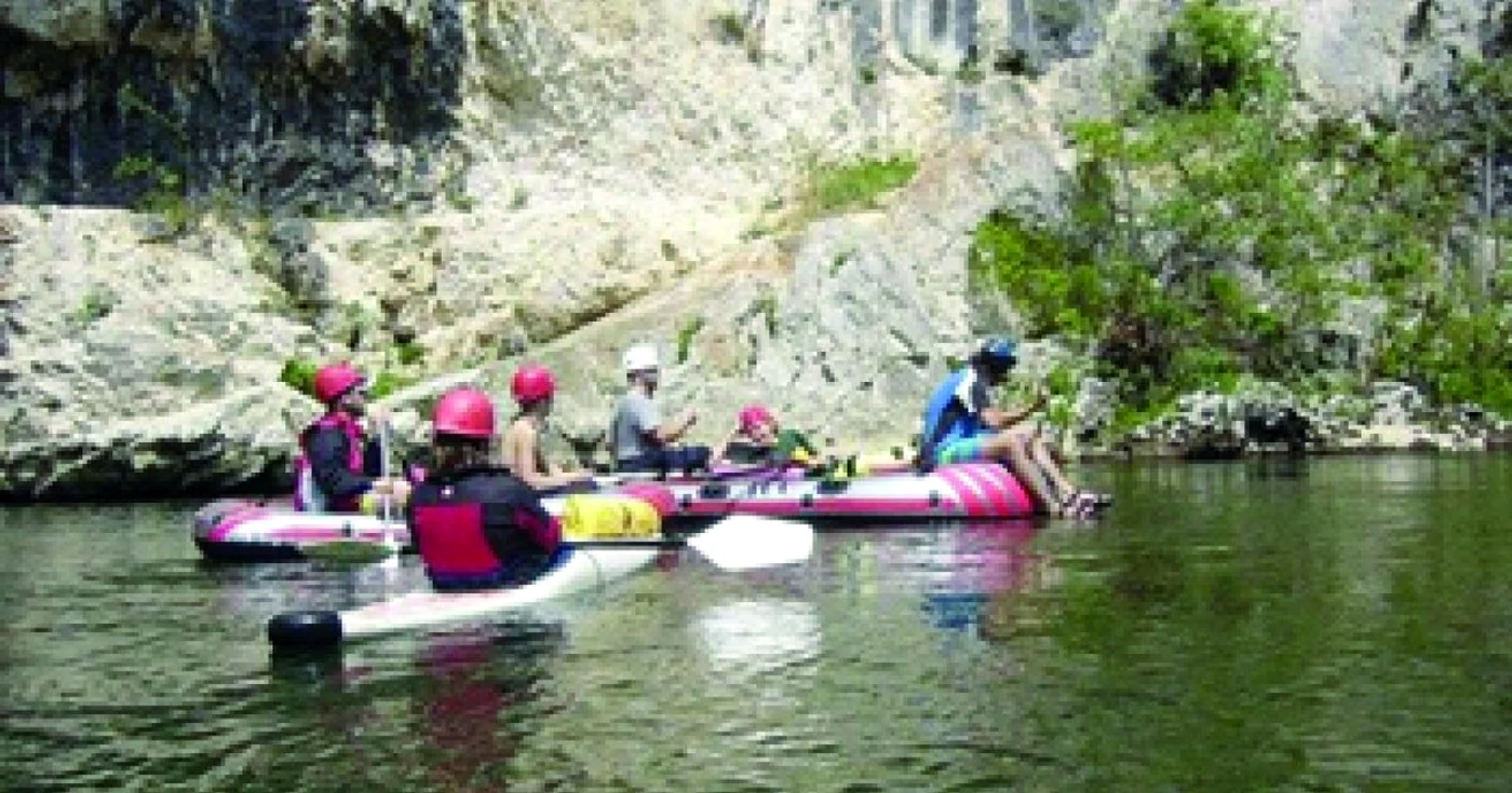 Reşiţa: Ultima tură  de rafting pe Cheile Nerei