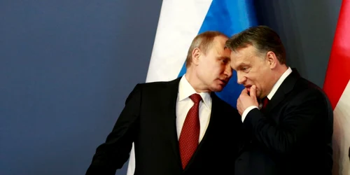 Viktor Orban şi Vladimir Putin FOTO Getty Images