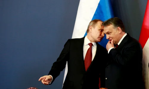 Viktor Orban şi Vladimir Putin FOTO Getty Images