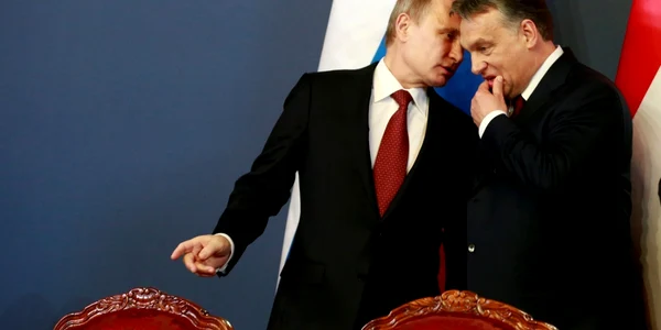 Viktor Orban şi Vladimir Putin FOTO Getty Images