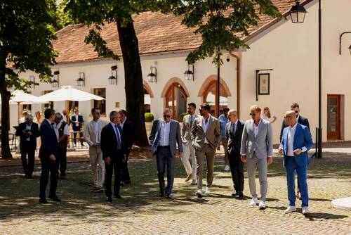 La Castelul Săvârșin, Majestatea Sa Margareta a conferit Înaltul Patronaj turneului de tenis Transylvania Open