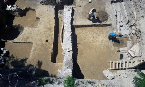 Descoperire arheologică de excepție în centrul vechi al Constanței  jpeg